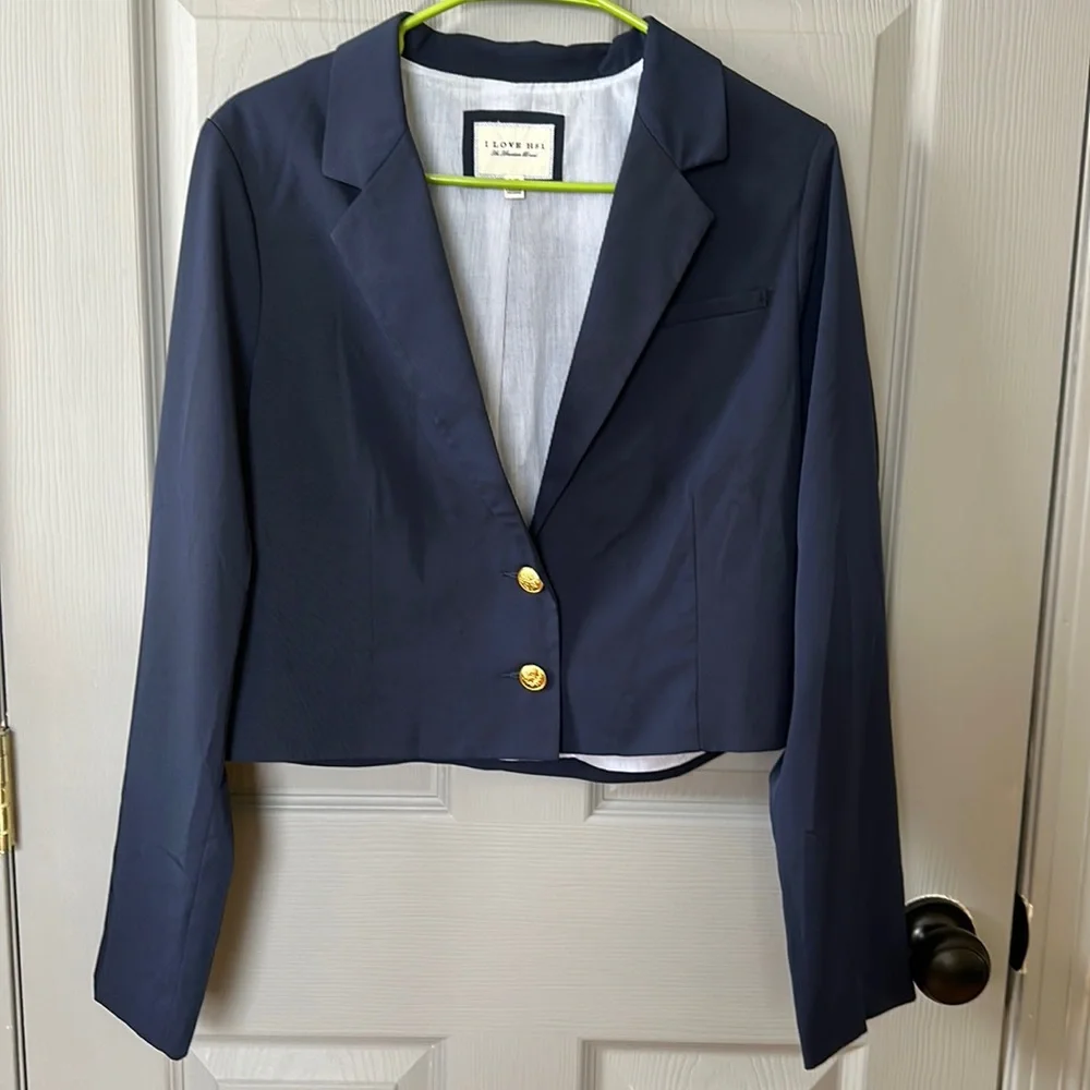 I Love H81 Cropped Blazer - Picture 1 of 7